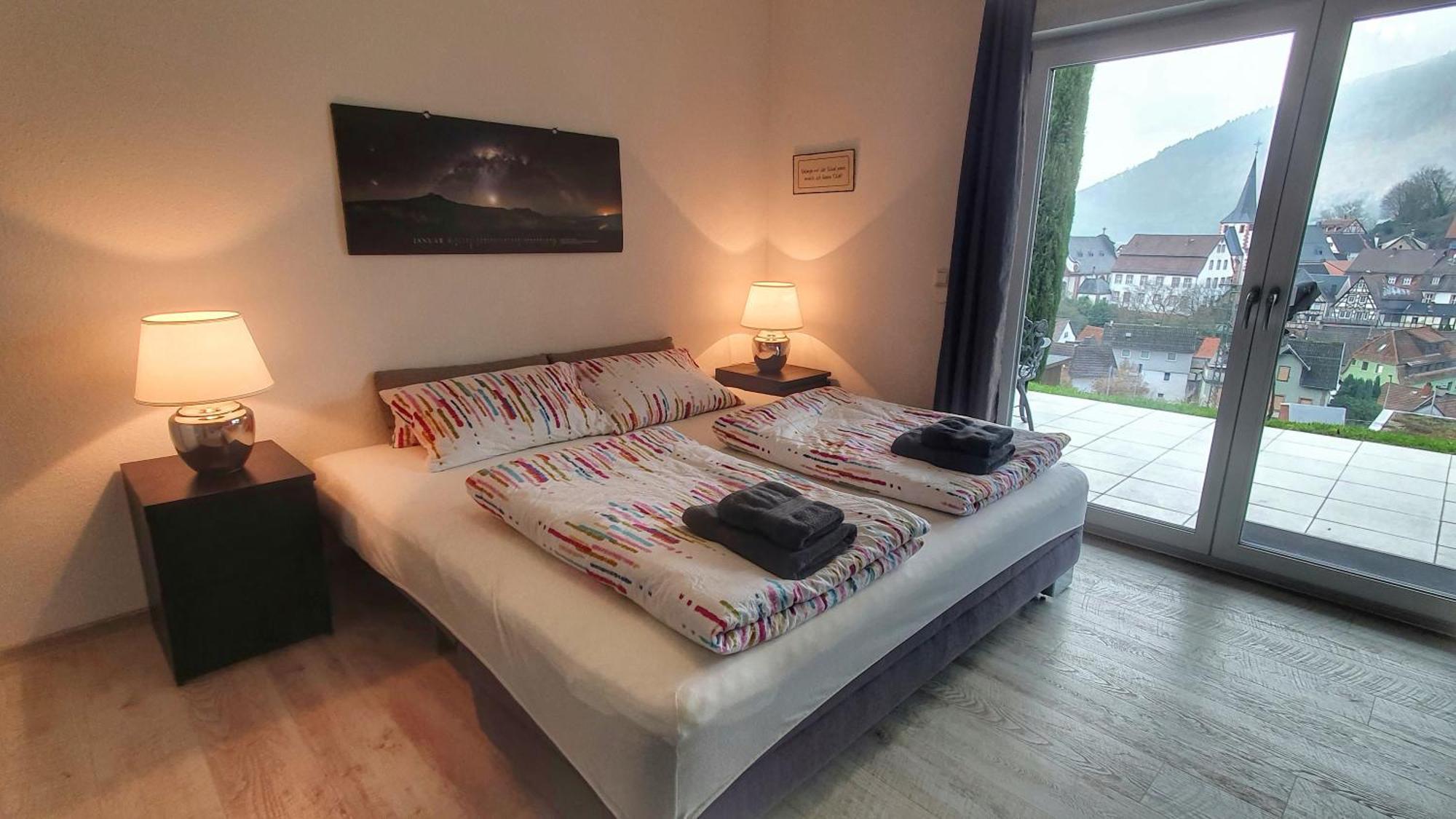 Ferienwohnung Casa Rossa Neckarsteinach Exteriör bild
