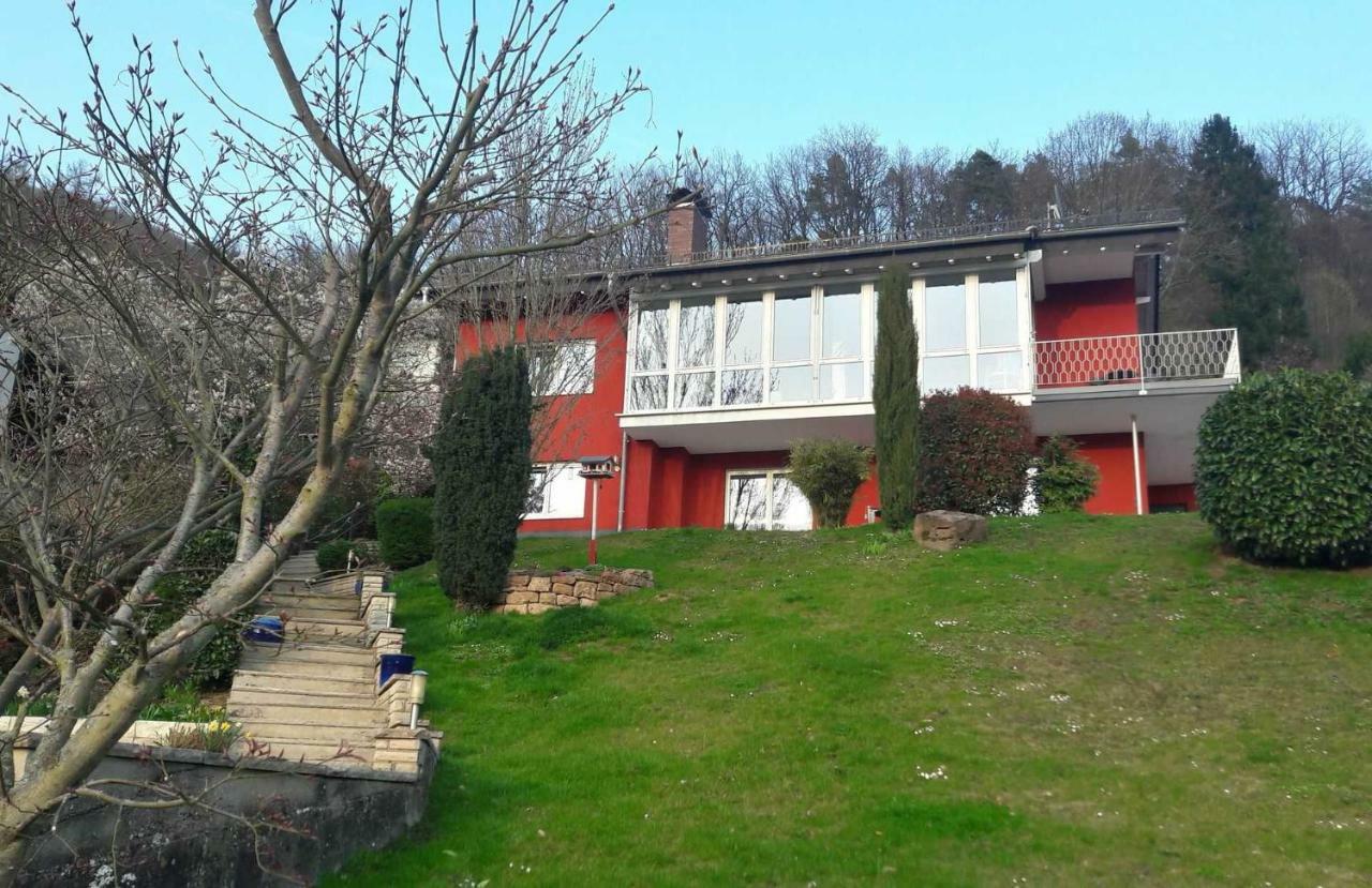 Ferienwohnung Casa Rossa Neckarsteinach Exteriör bild
