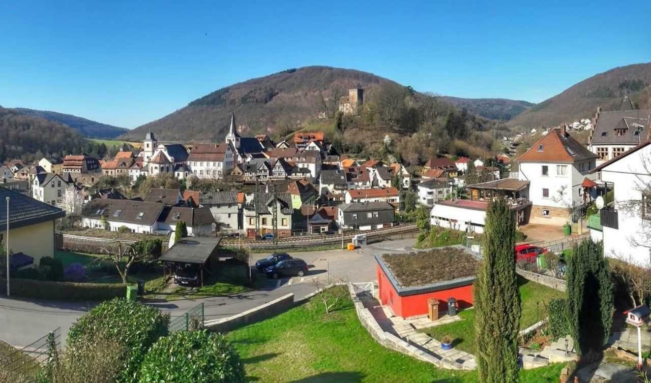 Ferienwohnung Casa Rossa Neckarsteinach Exteriör bild